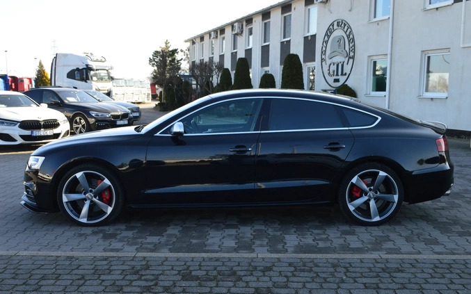 Audi S5 cena 83025 przebieg: 201297, rok produkcji 2012 z Kołobrzeg małe 277